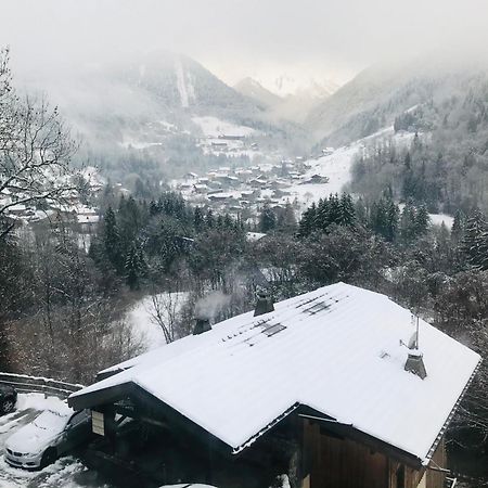 Chalet La Grande Vue Saint-Jean-dʼAulps 外观 照片