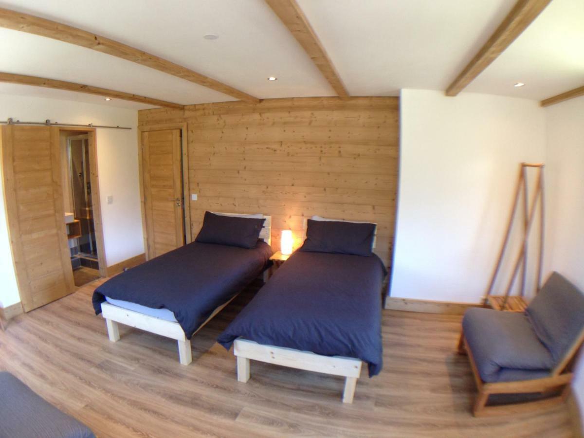 Chalet La Grande Vue Saint-Jean-dʼAulps 外观 照片