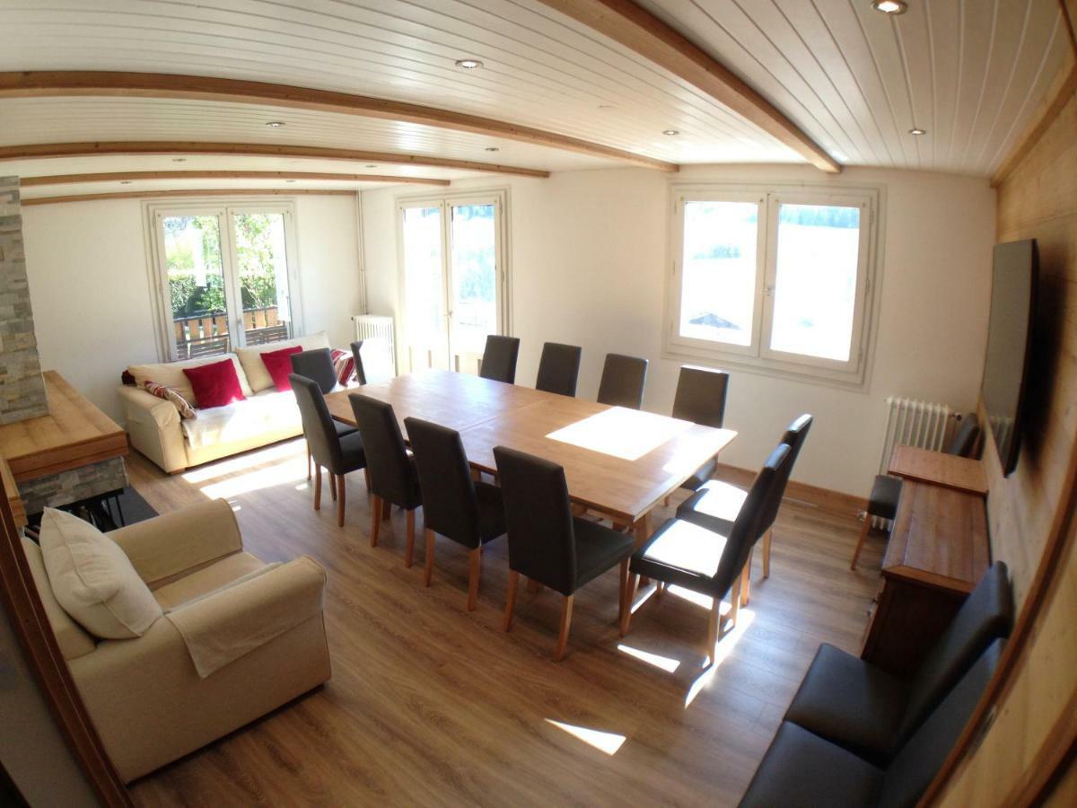 Chalet La Grande Vue Saint-Jean-dʼAulps 外观 照片