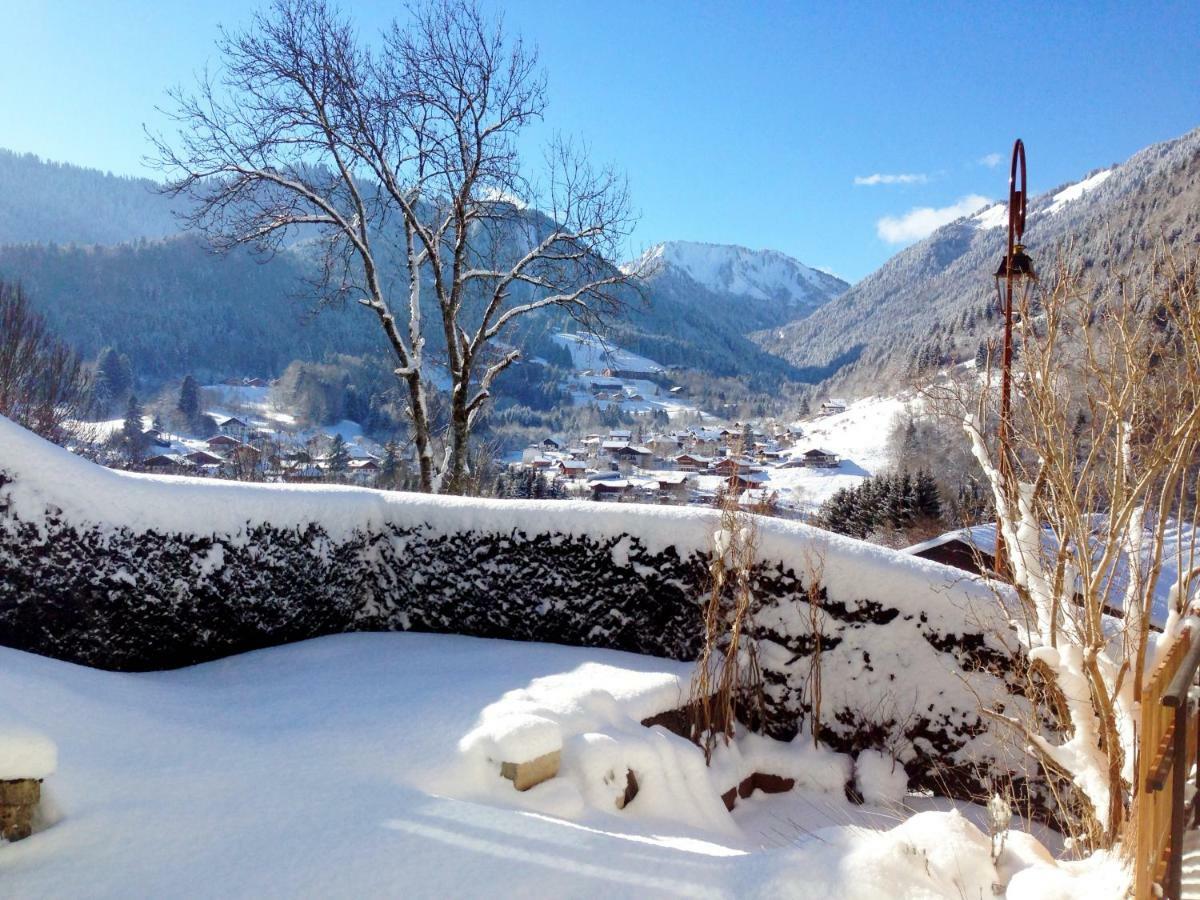 Chalet La Grande Vue Saint-Jean-dʼAulps 外观 照片
