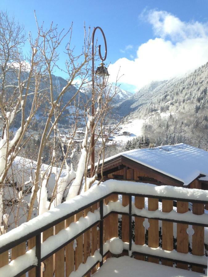Chalet La Grande Vue Saint-Jean-dʼAulps 外观 照片